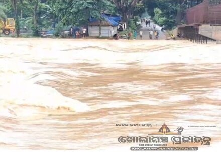 ମୋରଡା ଓ ରସଗୋବିନ୍ଦପୁର ବ୍ଲକ ରେ ବନ୍ୟା ବିପତ୍ତି